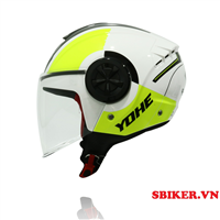 MŨ 3/4 YOHE 851 XANH LÁ